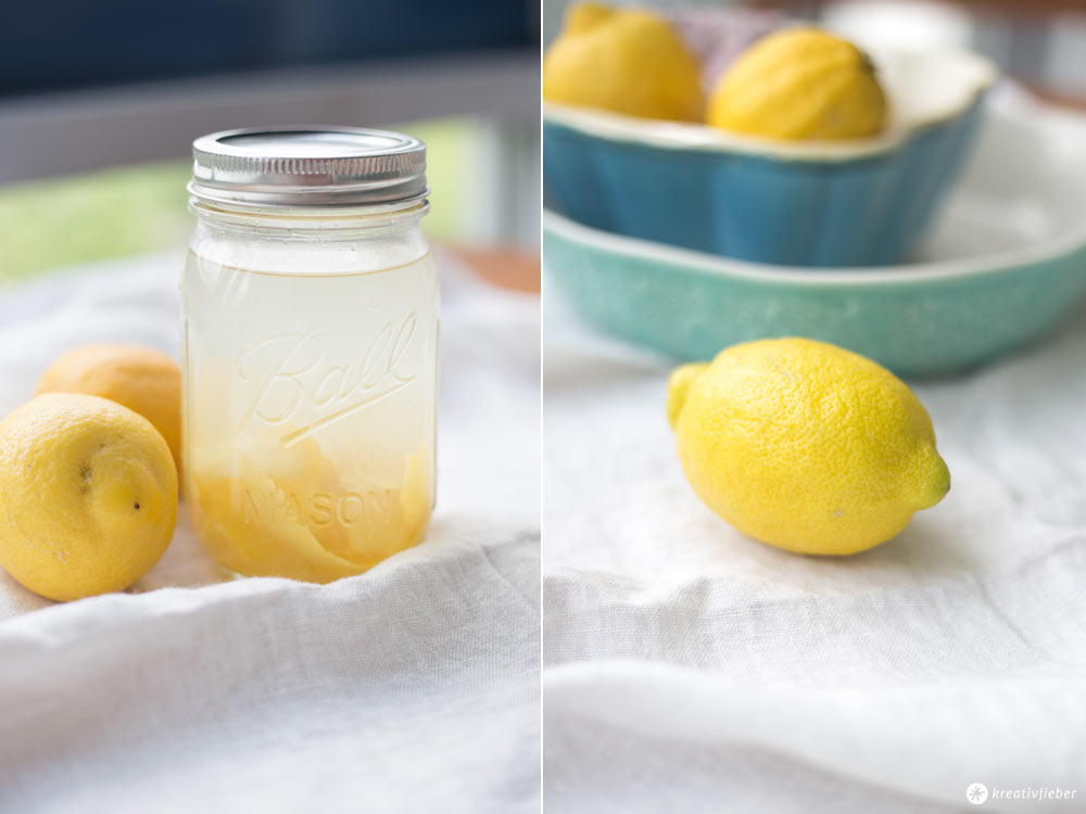 Limoncello selbermachen - leckerer Zitronenlikör einfach hergestellt
