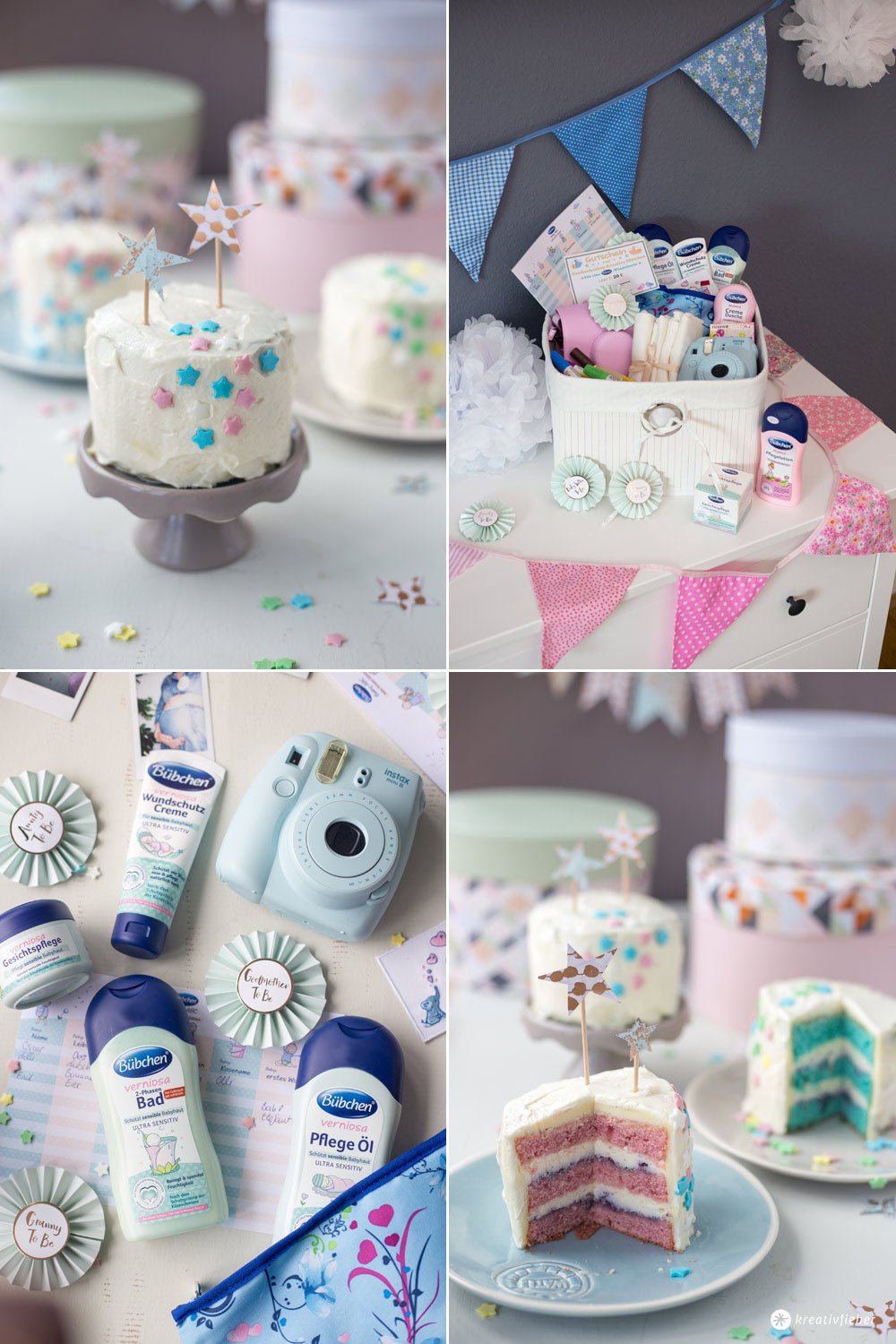 5 Tipps für eure DIY Babyparty - DIY Ideen, Tipps für Aktivitäten, Rezepte und Deko - Kreativfieber